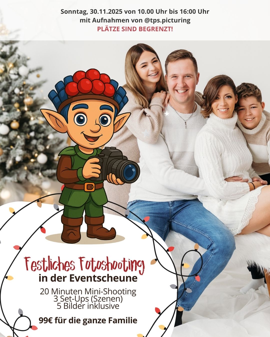 30. November 2025 - Mini-Fotoshooting für die ganze Familie